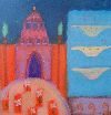 Ancient Mosque - 22 x 23cm