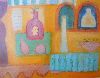 Oriental Vases - 68 x 48cm