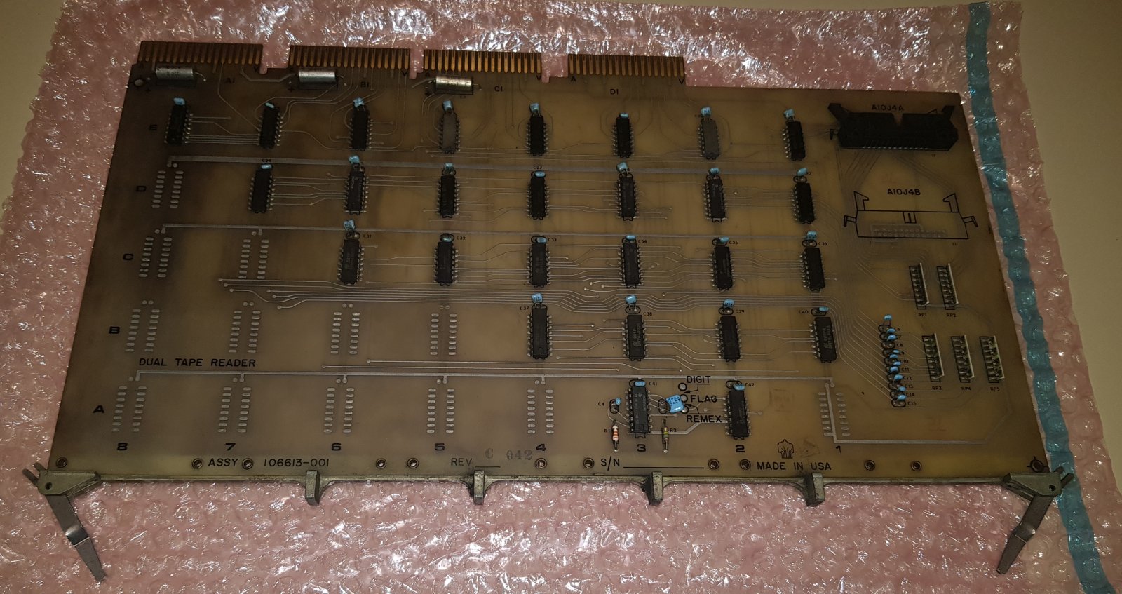 Remex PDP-8/A Paper Tape Reader Interface