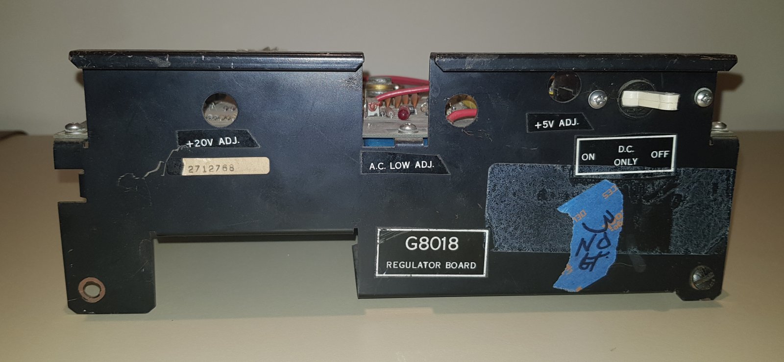 DEC G8018 Regulator for Core Memory PDP-8/A