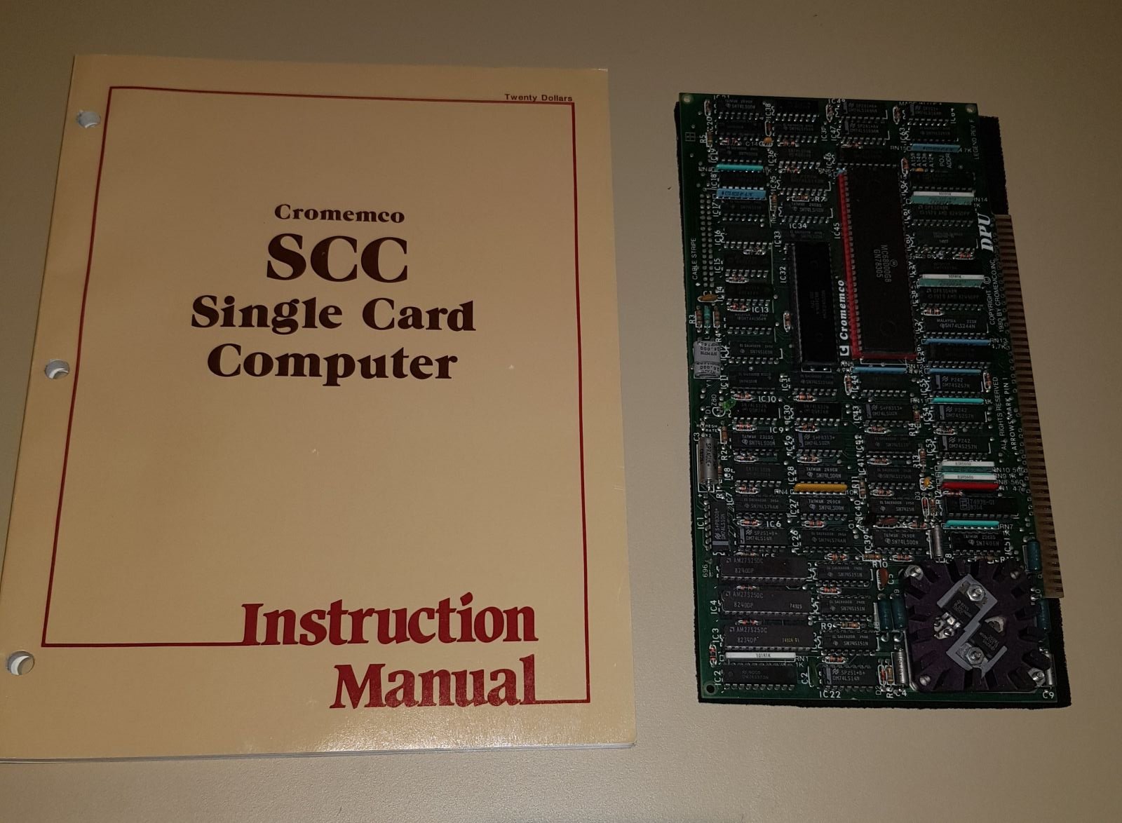 Cromemco Single Card Computer