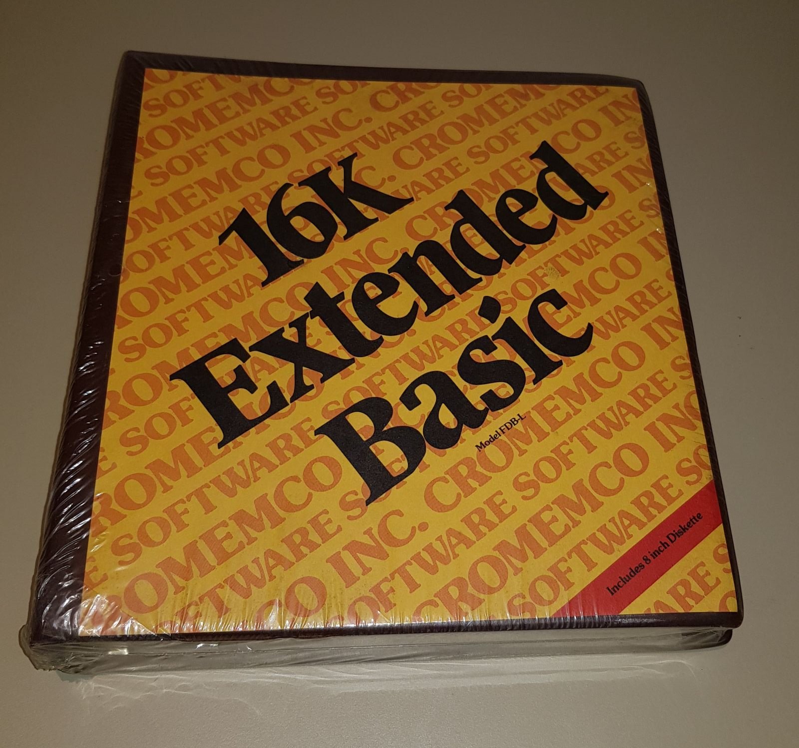 Cromemco 16K Extended basic on 8